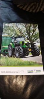 Deutz fahr Serie 6 trekker folder agrotron traktor brochure, Folder, Ophalen of Verzenden, Zo goed als nieuw