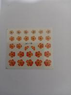 Velletje nagel water decals stickers jel-18 oranje tinten, Verzenden, Nieuw, Oranje, Handen en Nagels