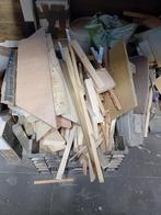 Gratis rest hout, Tuin en Terras, Haardhout, Minder dan 3 m³, Ophalen of Verzenden, Overige houtsoorten, Blokken