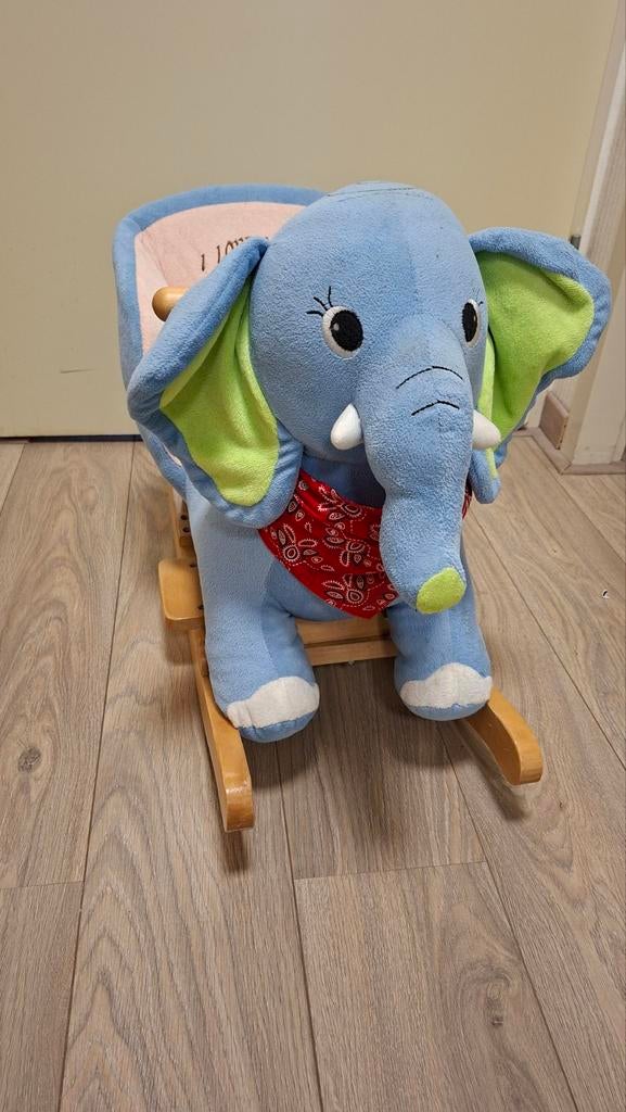 olifant schommelstoel (hobbeldier) voor kinderen, Ophalen, Zo goed als nieuw, Jongen of Meisje