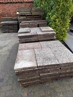 Grindtegels 40 x 60 cm, Tuin en Terras, Ophalen, Gebruikt, Beton, Terrastegels