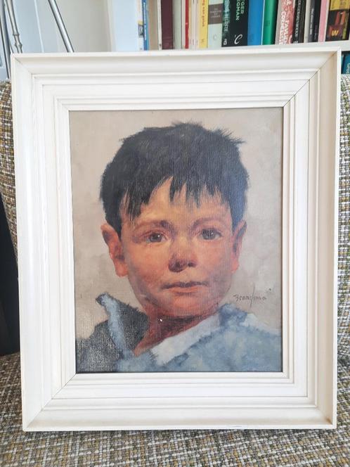 Jeanne Brandsma Olieverf schilderij – van rond jaren ‘60, Antiek en Kunst, Kunst | Schilderijen | Klassiek, Ophalen of Verzenden
