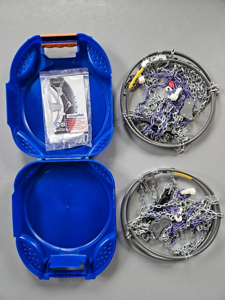 Sneeuwketting Weisstech 14" 15" 16" 17" 18", Auto diversen, Sneeuwkettingen, Zo goed als nieuw, Ophalen