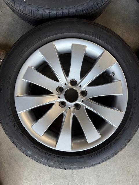 BMW styling 250 velgen met banden en TPMS sensoren, Auto-onderdelen, Banden en Velgen, Banden en Velgen, All Season, 18 inch, 245 mm