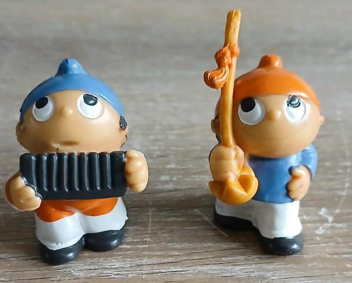 Mainzelmännchen ZDF 77 vintage reclame poppetjes Duitsland, Verzamelen, Poppetjes en Figuurtjes, Gebruikt, Ophalen of Verzenden