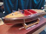 Rc Chris Craft Barrel Back hand gemaakt Brushless zeer mooi, Hobby en Vrije tijd, Ophalen, Zo goed als nieuw