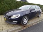 Volvo V60 1.5 T2 POLAR+-Automaat-Leer-Navi-Media-Blth-Verw s, Euro 6, 4 cilinders, Met garantie (alle), Blauw