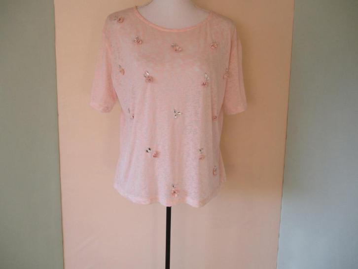 River Island top maat 36, Kleding | Dames, Tops, Zo goed als nieuw, Maat 36 (S), Overige kleuren, Korte mouw, Verzenden