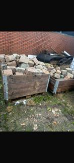 Zweeds graniet - ca. 230 stuks, Tuin en Terras, Ophalen, Gebruikt, Overige typen, Natuursteen