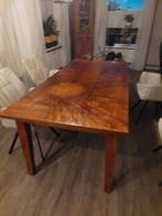 teak houten eet tafel 200cm x 95cm, Huis en Inrichting, Tafels | Eettafels, Ophalen, Gebruikt, 200 cm of meer, 50 tot 100 cm