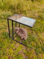 Side table, Ophalen, Gebruikt, Rechthoekig, Glas