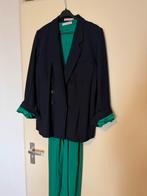 Studio anneloes xxl blazer, Kleding | Dames, Jumpsuits, Verzenden, Zo goed als nieuw, Maat 46/48 (XL) of groter, Groen