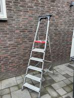 Altrex double decker trap 6 treden aluminium, Doe-het-zelf en Verbouw, Ophalen, Zo goed als nieuw, Minder dan 2 meter