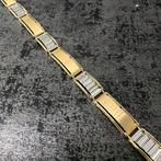 14k gouden armband prachtig schakel heren, Sieraden, Tassen en Uiterlijk, Armbanden, Ophalen of Verzenden, Zo goed als nieuw, Goud