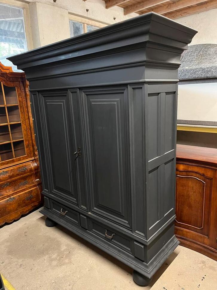 Kledingkast | buffetkast | Grijs | 172x60x192 cm., Huis en Inrichting, Kasten | Kledingkasten, Gebruikt, 150 tot 200 cm, 150 tot 200 cm