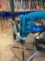 Boorstandaar met machine, Doe-het-zelf en Verbouw, Ophalen of Verzenden, Zo goed als nieuw, 600 watt of meer, Boormachine