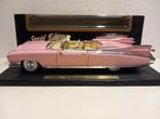 Cadillac Eldorado convertible roze Maisto metal 1:18 KRD, Ophalen of Verzenden, Zo goed als nieuw, Auto, Maisto