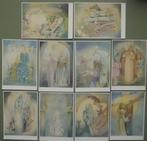 Lutgart van Tongeren - Heilige en Mystica - serie van 10, Ophalen of Verzenden, 1960 tot 1980, Ongelopen, Overige thema's