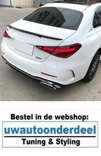 Spoiler Achterklep AMG look Glans Voor MB C Klasse W206, Verzenden