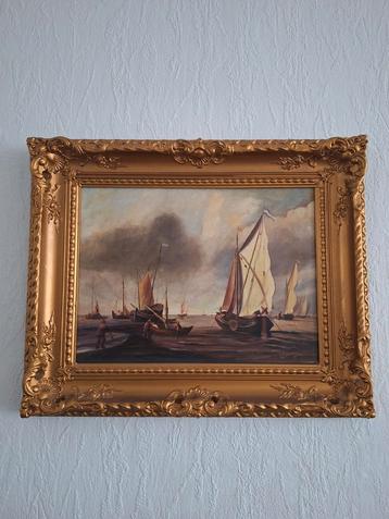 Prachtig olieverf schilderij L.Simonis beschikbaar voor biedingen