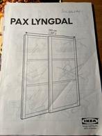 2 schuifdeuren voor PAX kast IKEA, Ophalen, Binnendeur, Schuifdeur, 120 cm of meer
