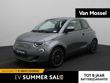 Fiat 500e 3+1 La Prima 42 kWh | Navi | Leder | ECC | LMV | C beschikbaar voor biedingen