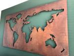 Wereldkaart van Cortenstaal 210 x 110 cm, Ophalen