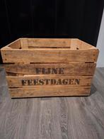 Mooie nieuwe houten kist. Prijs 9.50, Ophalen, Minder dan 50 cm, 50 tot 100 cm, Nieuw