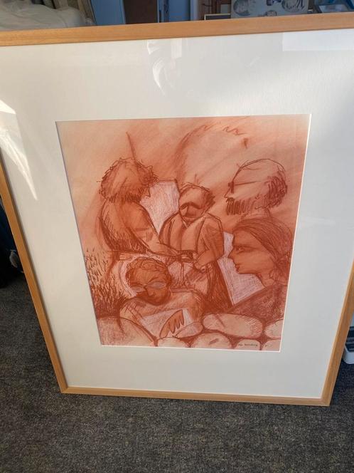 Schildery van inge heerding jaren 90, Huis en Inrichting, Woonaccessoires | Schilderijen, Tekeningen en Foto's, Zo goed als nieuw