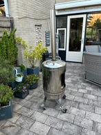 Rvs tuinhaard dubbelwandig, Tuin en Terras, Tuinhaarden, Ophalen, Gebruikt