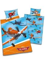 Disney Planes Dusty Dekbedovertrek + Kussensloop 100% Katoen, Jongetje of Meisje, Dekbedovertrek, Oranje, Ophalen of Verzenden