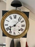 Antieke Franse Comtoise Klok - 1861, Antiek en Kunst, Antiek | Klokken, Ophalen of Verzenden