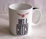 Harry Potter mok-She's a catch. Nieuwstaat., Huis en Inrichting, Keuken | Servies, Ophalen of Verzenden, Zo goed als nieuw, Overige stijlen