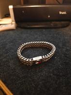 Tommy Hilfiger Stalen Armband - Wove Design, Verzenden, Zo goed als nieuw, Zilver, Staal