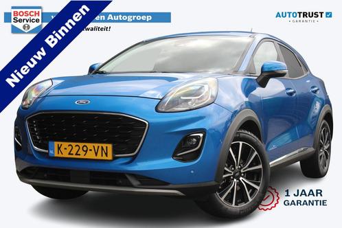 Ford Puma 1.0 EcoBoost Titanium | Incl. 12 maanden garantie, Auto's, Ford, Bedrijf, Te koop, Puma, ABS, Achteruitrijcamera, Adaptive Cruise Control