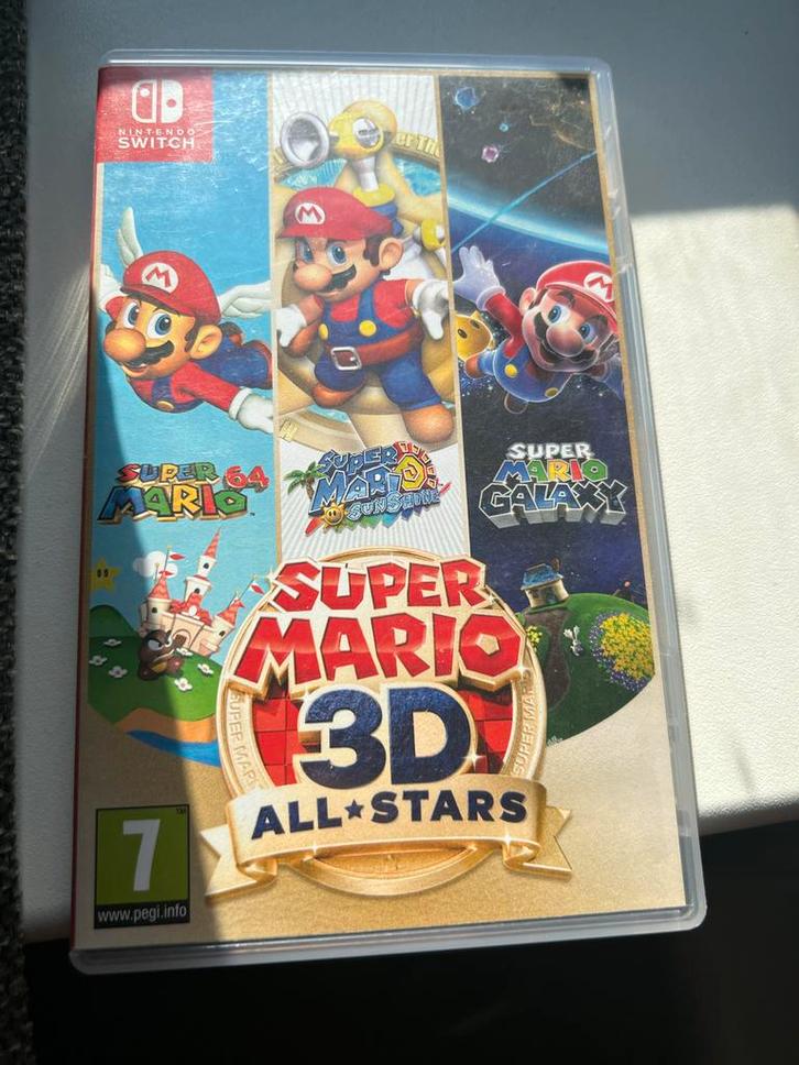 Super Mario 3D All-Stars - Nintendo Switch, Spelcomputers en Games, Games | Nintendo Switch, Zo goed als nieuw, Platform, 1 speler
