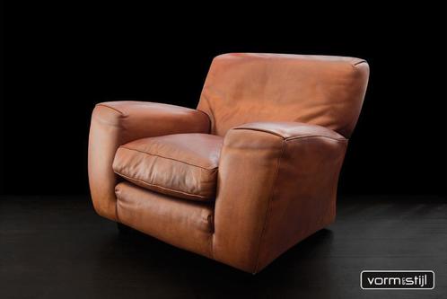 Exclusieve lounge Molinari fatboy fauteuil in BULL-LEATHER, Huis en Inrichting, Fauteuils, Zo goed als nieuw, Leer, 100 tot 125 cm