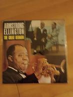Dubbel LP Armstrong Ellington, super swing., Jazz, Ophalen of Verzenden, Zo goed als nieuw