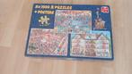 COMBIPUZZELS JAN VAN HAASTEREN 3x 1000 stukjes, Ophalen of Verzenden, 500 t/m 1500 stukjes, Zo goed als nieuw, Legpuzzel