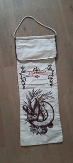 Stokbrood broodzak opbergzak katoen met koord 70x26, Ophalen of Verzenden