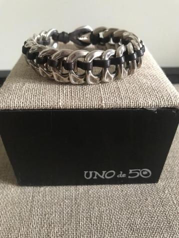 Uno de 50 armband (18)(165,- = 62,50) SEDUCE ME beschikbaar voor biedingen