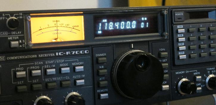 Icom IC-R7000 Receiver (25-2000 MHz), Telecommunicatie, Zenders en Ontvangers, Zo goed als nieuw, Ontvanger, Ophalen of Verzenden