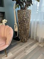 Mooie Schelpen Vaas - 92cm Hoog, Ophalen, Overige materialen, Gebruikt, Overige kleuren