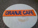 Tekstbord ORANJE CAFE in de mancave, Ophalen