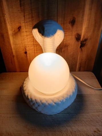Vintage Cobra Lamp 70s Keramiek beschikbaar voor biedingen