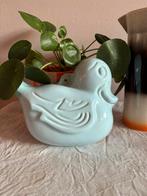 Vintage lichtblauwe eenden puddingvorm, Verzenden