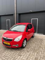 Opel Agila 1.2 16V 2010 Rood, Auto's, Voorwielaandrijving, Stof, 4 cilinders, 965 kg