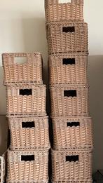 IKEA bekna opbergmanden 10 stuks, Ophalen of Verzenden, Zo goed als nieuw, Rechthoekig, Riet