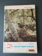 Zo leer je vogels kennen, tweede deel, uitgave Riz La, Boeken, Dieren en Huisdieren, Ophalen of Verzenden, Zo goed als nieuw, Vogels