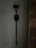 2 Wandkandelaars bij Metaal/Glas, Ophalen of Verzenden, Overige materialen, Minder dan 25 cm